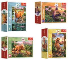 Trefl Minipuzzle 54 kosov Dinozavri 4 vrste