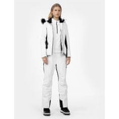 4F Jakne obutev za smučanje bela L KUDN012