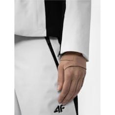 4F Jakne obutev za smučanje bela L KUDN012