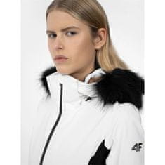 4F Jakne obutev za smučanje bela L KUDN012