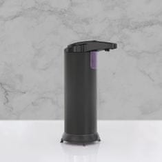 Vog&Arths Samostoječ dozirnik mila na baterijski pogon 220 ml mat črne barve