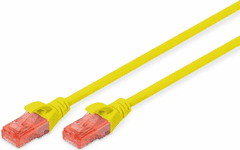 Digitus UTP kabel, CAT.6, 1m, rumen (DK-1617-010/Y)