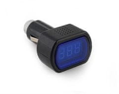 BIGSTREN LCD voltmeter Merilnik napetosti avtomobilske baterije 12-24V ISO 961