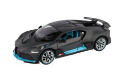 Teddies Avto RC Buggatti Divo RASTAR siva plastika 32cm 2,4GHz daljinski upravljalnik z baterijo v škatli 43x18cm