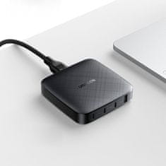 Ugreen CD226 polnilnik 3x USB-C / USB 100W PD, črna