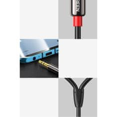 Ugreen AV116 avdio kabel 3.5mm mini jack / 2RCA 1.5m, črna