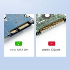 Ugreen CM237 zunanji box za SSD / HDD 2.5'' - USB 3.0 SATA, črna