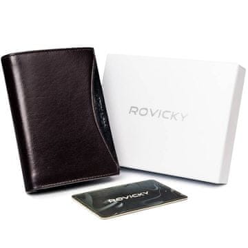 Rovicky Moška denarnica Ki temno rjava