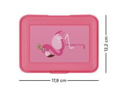 BAAGL škatla za prigrizke Flamingo