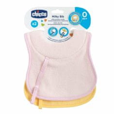 Chicco podramnica s pletenico, 2pcs, roza / rumena, 0m +