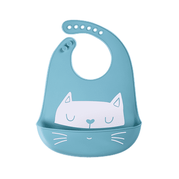 Simed Silikonski podbradnik z žepom, Mačka