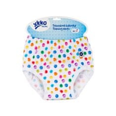 XKKO Trenerke Organic - Watercolor Polka Dots, velikost S