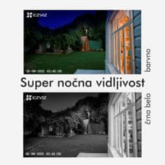EZVIZ IP kamera 3.0MP brezžična zunanja vgrajen akumulator EB3