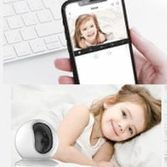 EZVIZ Brezžična WiFi kamera 4MP vrtljiva za znotraj in s snemalnikom v obliki microsd kartice (pregledovanje posnetkov preko aplikacije telefona na daljavo)
