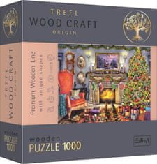 Trefl Wood Craft Origin Puzzle Ob kaminu 1000 kosov