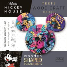 Trefl Wood Craft Origin Puzzle Mickey Mouse 505 kosov