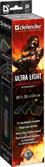 Defender Ultra Light gaming podloga 900x350x4 mm, LED
