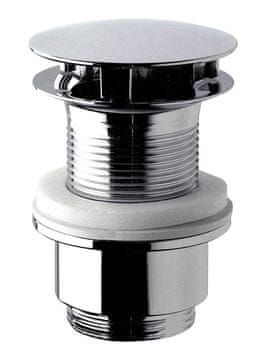 Omp Tea Nezapiralni Umyvadlov Odtok 5/4", Velika Zátka, 30-45mm, Kromirana Medenina