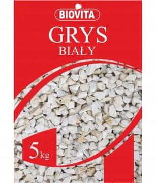 BioVita Beli marmorni pesek MARIANNA 8-16 mm 5 kg