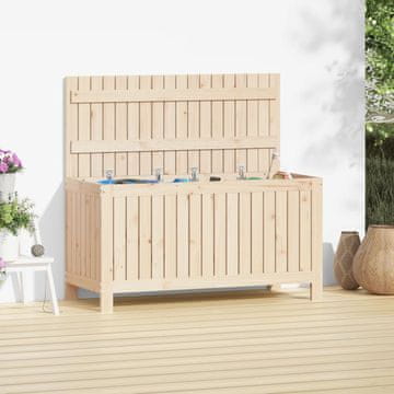 Vidaxl vidaXL Vrtna shramba 115x49x60 cm masivni borov les