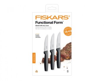 Fiskars Komplet nožev za steake Functiional Form, 3 kosi