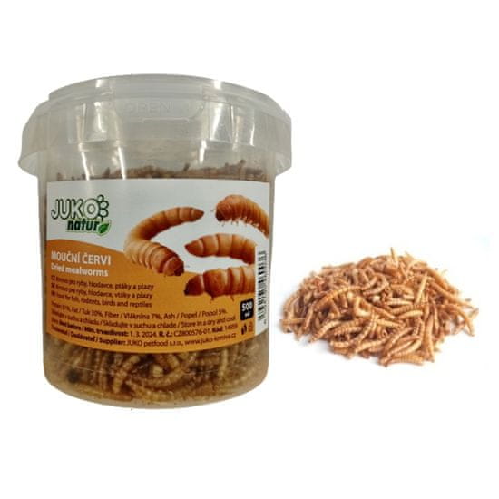 UGF posušeni mlinski črvi 500ml 80g