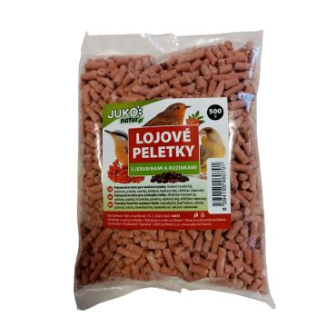 Juko Peleti iz loja z rozinami in brusnicami, vrečka 500 g