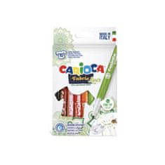 Carioca Flomastri za poslikavo tekstila Fabric liner tanka konica 2,6mm 10 kosov 