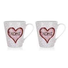 Banquet Keramični vrč 330ml komplet 2 HOME HEART