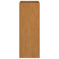Vidaxl Cvetlično korito 32x29x75 cm corten jeklo