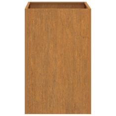 Vidaxl Cvetlično korito 42x38x75 cm corten jeklo