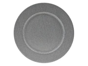 HIT KROŽNIK, DIAMANTNO SREBRO 33 CM