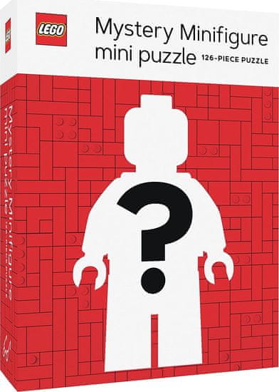 Chronicle Books KRONIKA KNJIGE Mini sestavljanka LEGO Mystery Minifigure (rdeča izdaja) 126 kosov