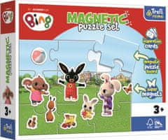 Trefl Magnetni set ugank Zabavni svet zajčka Binga