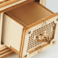 Robotime Rolife 3D lesena sestavljanka Gramofon 122 kosov