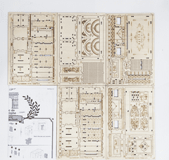 Robotime Rolife 3D lesena sestavljanka Arc de Triomphe 118 kosov