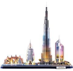 CubicFun CityLine panoramska 3D sestavljanka: Dubaj 182 kosov