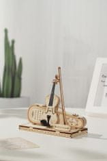 Robotime Rokr 3D lesena sestavljanka Violin Capriccio 82 kosov