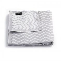 KipKep muslinska brisača BLENKER L 170x100cm Silver Grey