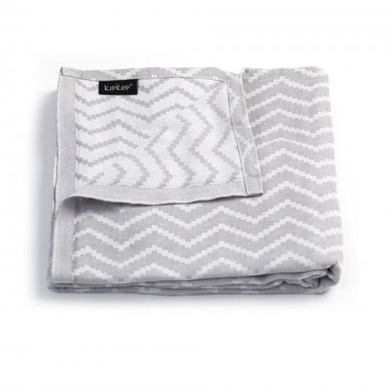KipKep muslinska brisača BLENKER L 170x100cm Silver Grey