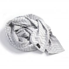 KipKep Muslinska brisača BLENKER L 170x100cm Silver Grey