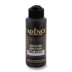 Cadence Akrilne barve Premium, 120 ml - črne