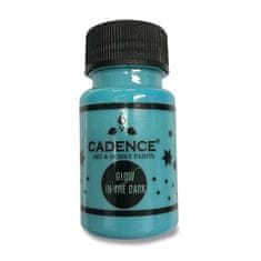 Cadence Akrilne barve Premium, 50 ml, svetleče v temi - oranžne