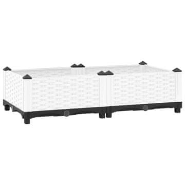 Vidaxl Visoka greda 80x40x23 cm polipropilen