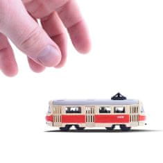 Kovinski češki retro tramvaj mini 8,5 cm