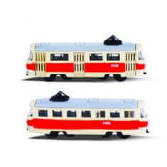 Kovinski češki retro tramvaj mini 8,5 cm