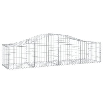 Vidaxl Obokana gabonska košara 200x50x40/60 cm pocinkano železo