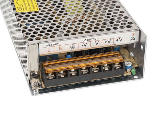 Well Napajalnik IP20, ind. kovi.ohišje 12V - 15A - 180W, 2 izvoda