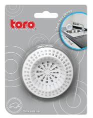 Toro Plastično sito za umivalnik 2 kosa, premer 7 cm