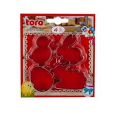 Toro VELIKONOČNI PUNČ 4 KOSI OVCA, PIŠČANEC, ZAJEC, JAJCE